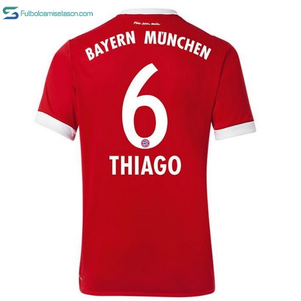 Camiseta Bayern Munich 1ª Thiago 2017/18